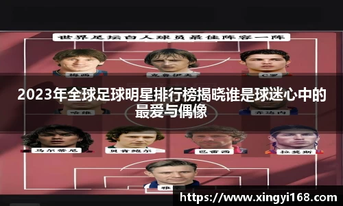 2023年全球足球明星排行榜揭晓谁是球迷心中的最爱与偶像